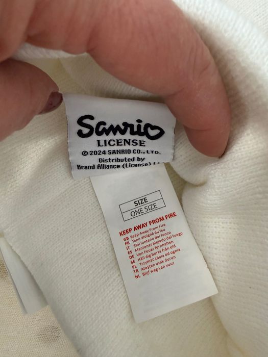 Шал и шапка на Hello Kitty