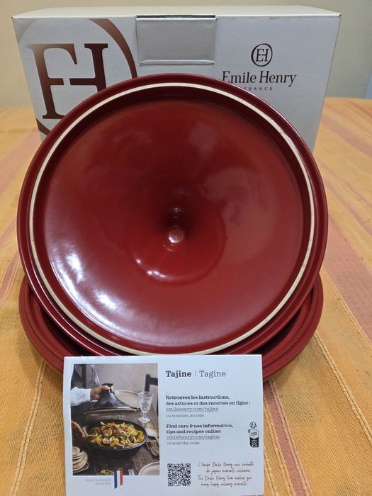 Vas Tajine Ceramică Emile Henry (Made in France) – Cutie + Bon fiscal