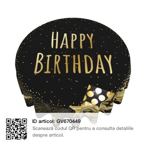 Față de masă Happy Birthday