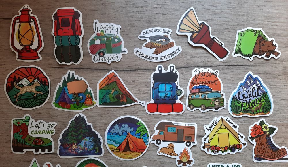 Велостикеры водонепроницаемые