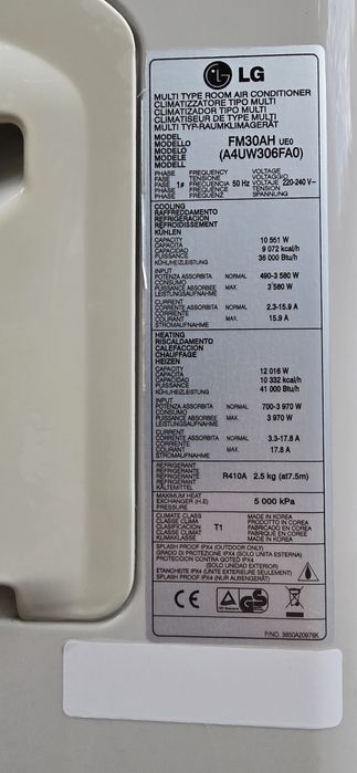 Продам кондиционер lG invertor