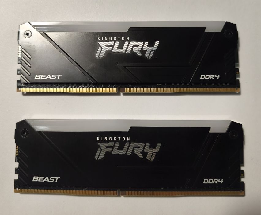 32gb DDR4 3200Mhz Kingston hyperX Fury Beast.16gbx2
