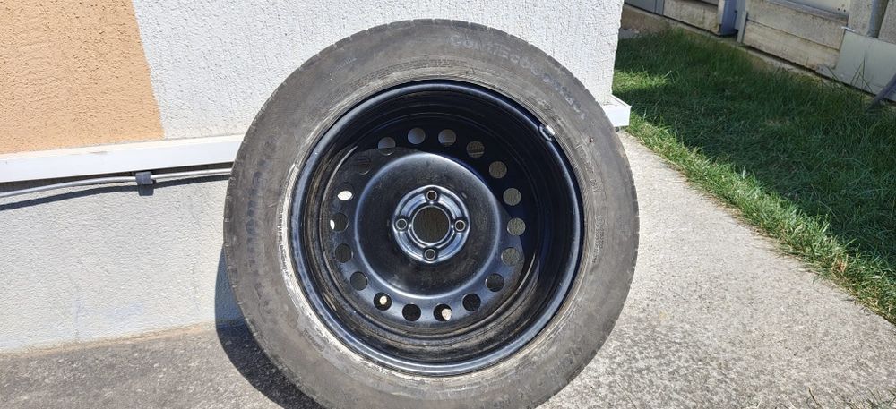 Roata de rezerva pe 16 inch  janta tabla 4x100 NU ESTE SLIM