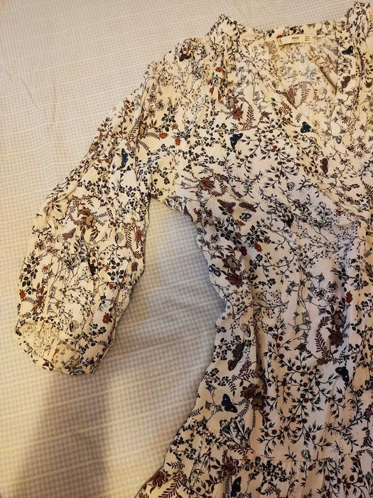 Rochie Mango, imprimeu floral, noua fara eticheta, L(42)