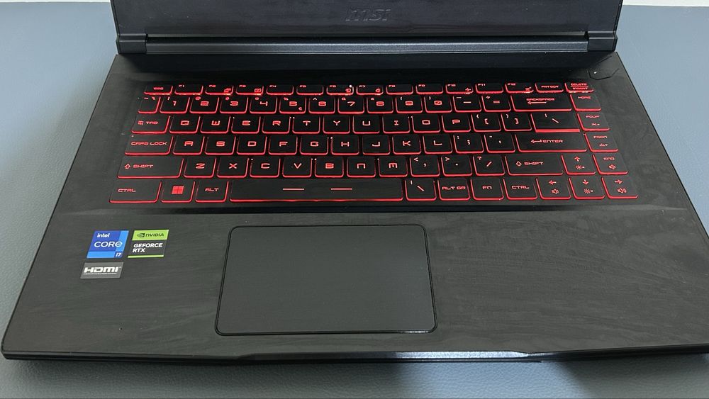 Laptop Gaming MSI Thin GF63 i7 12Gen Nvidia RTX 2050
