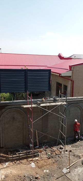 Жалюзи ламелли на забор