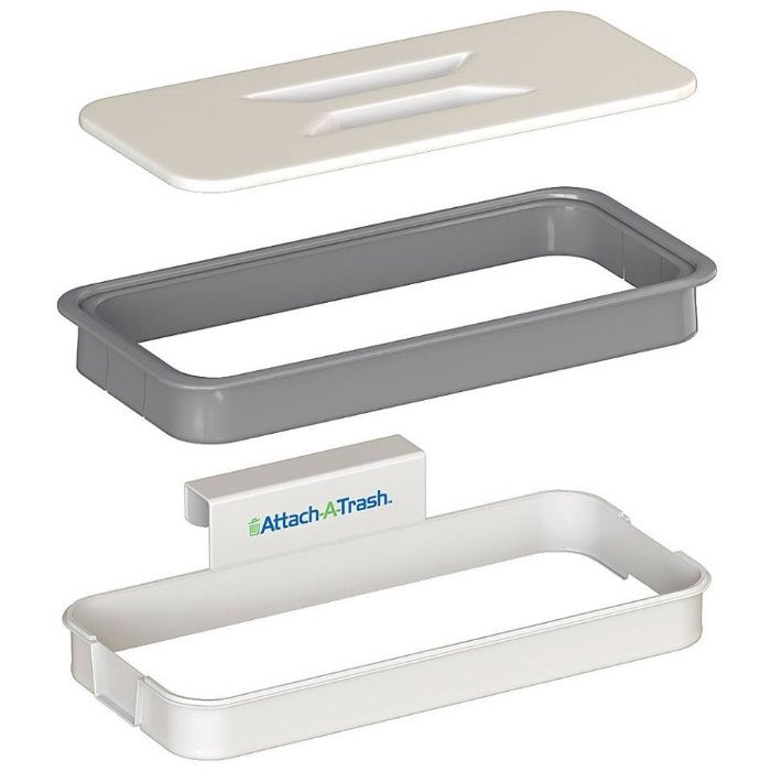 Кухненско окачено кошче - практична поставка за торби за боклук с капа