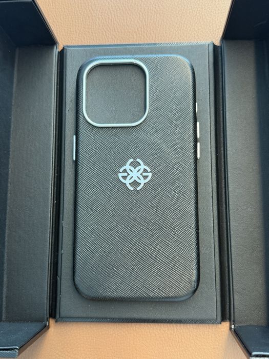 Кожен кейс за iPhone 15 Pro GOLDEN CONCEPT