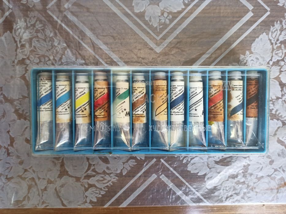 Масляные краски новые