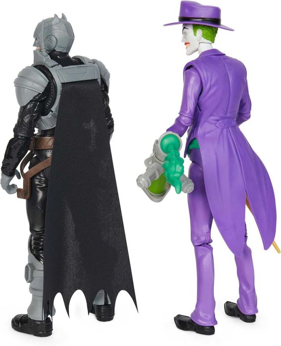 Комплект фигури Батман и Джокера DC Batman Приключенска битка 30 cm с аксесоари