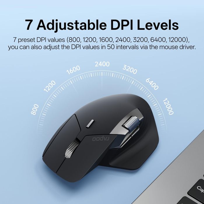 # Rapoo MT760 PRO Multi-Mode Беспроводная мышь