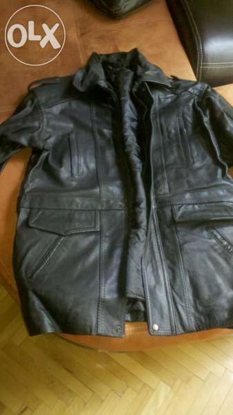 Мъжка кожена шуба, яке - последна цена