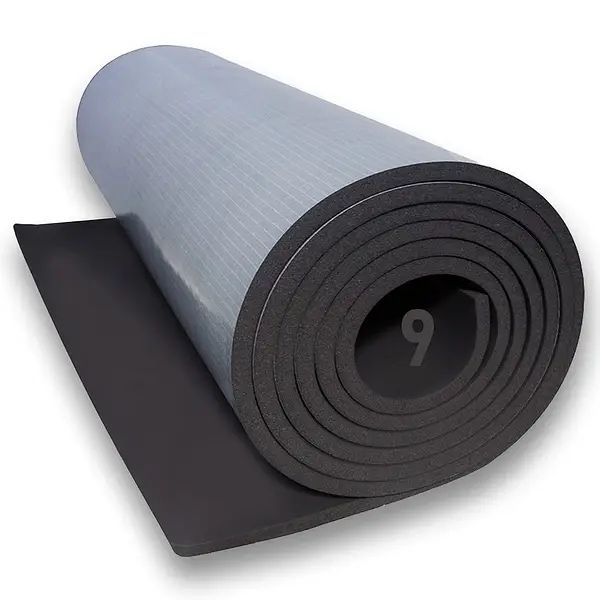 Вспененный каучук армированный самоклейка с Фольгой утеплитель шумка