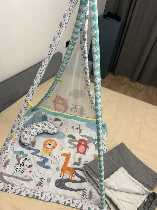 Развивающий коврик зоопарк Chicco