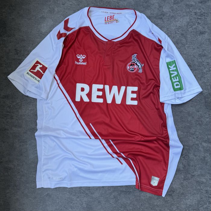 Tricou fotbal Hummel FC Köln 2022-23 Home Jersey Harald #67 Bundesliga marimea XL