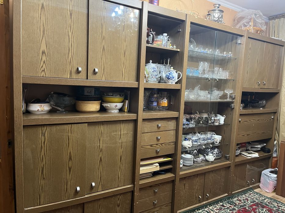 Стенка для зала  горка немецкая