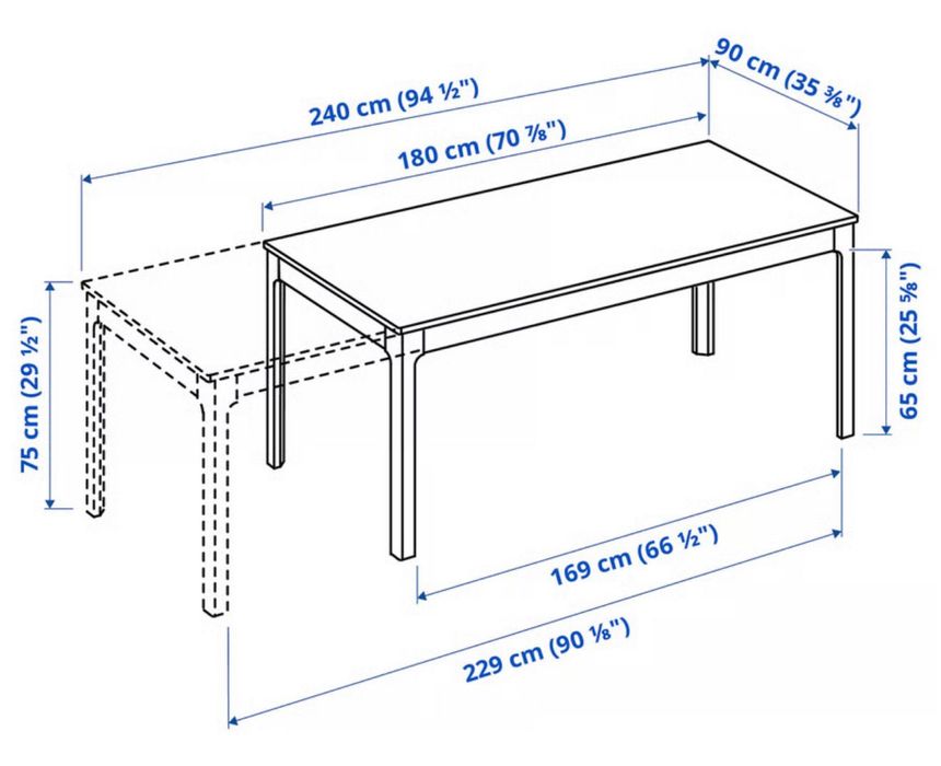 Стол IKEA “Ekedalen”