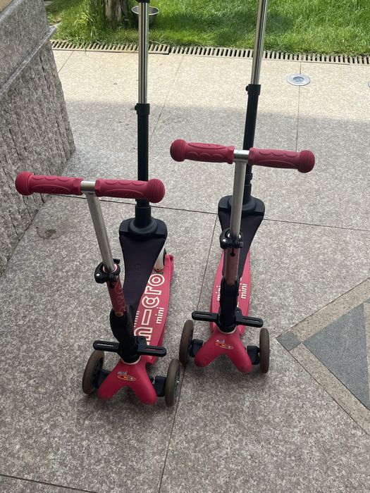 Mini micro 3в1 тротинетка. От 1 до 5 г.