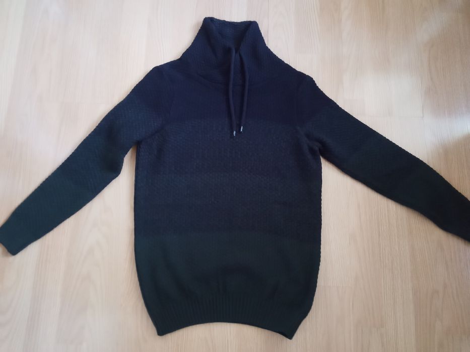 Худи темно синий