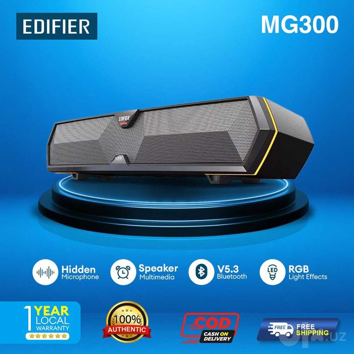 Edifier MG300 Bluetooth-колонка с динамической подсветкой