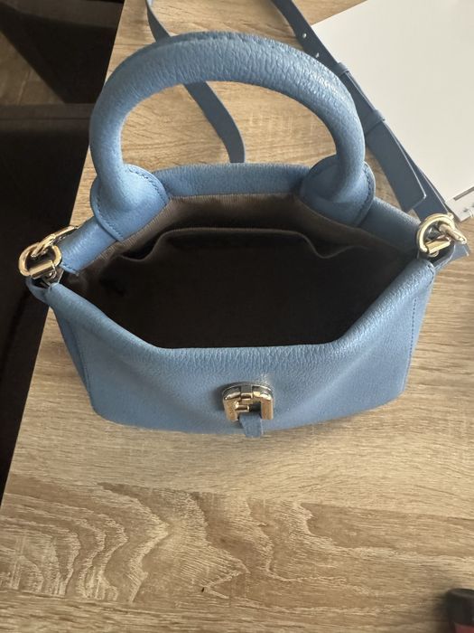 Чанта Furla цвят син