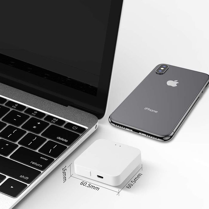 Кетотек Ketotek Zigbee 3.0 хъб/ bridge wifi bluetooth
