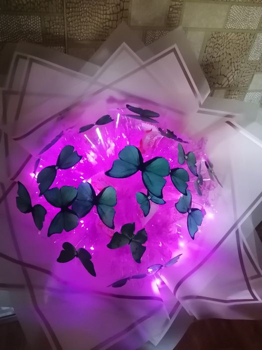 Букет из бабочек