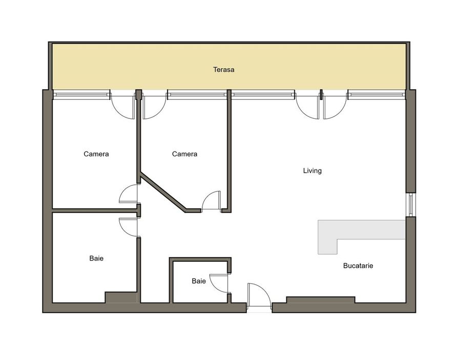 Apartament 3 Camere - ARED - UTA