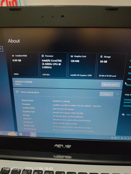 Laptop Asus X302L 13.3"
