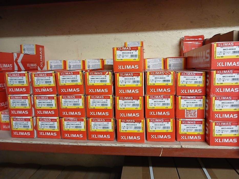 Holsuruburi KLIMAS  negrese rigips si lemn