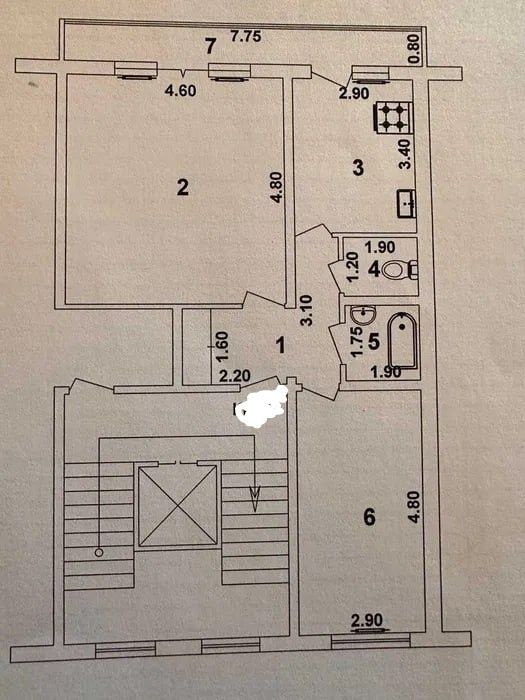 Продам 2х ком квартиру на метро Дружба Народов!