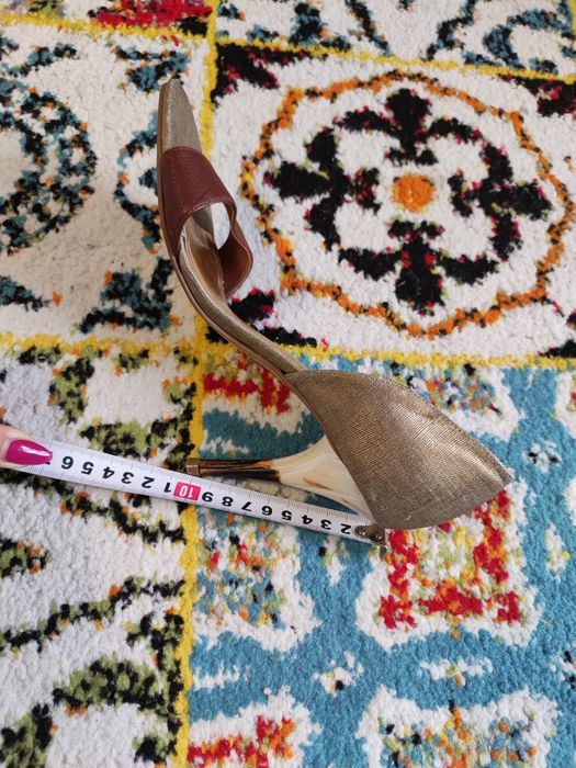 Обувки от Бразилия 38ном. и с камъни тип Сваровски.