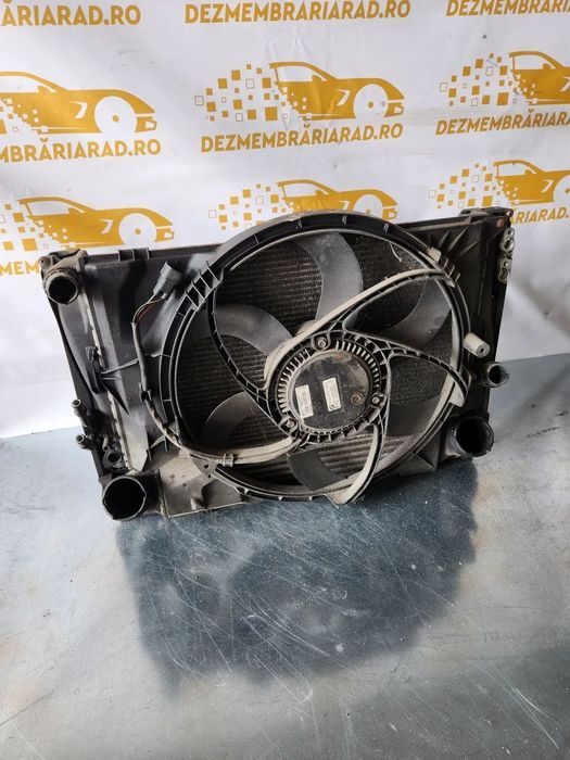 Grup Radiatoare Radiator Apa Clima Intercooler Termocupla Electroventilator Bmw E90 E91 E92 E93 Mot