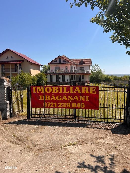 Casă S+P+1 cu terase mari și teren2700 mp – Orlești