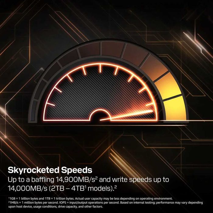 Новый SSD NVMe M.2 Western Digital WD_BLACK SN8100 1TB. Самый быстрый!