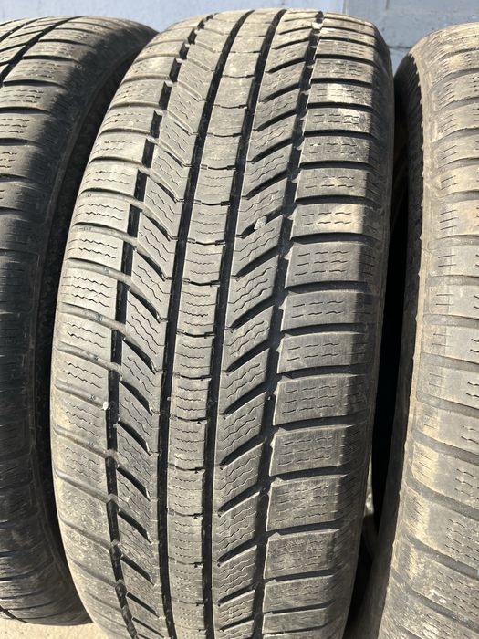 4 бр. зимни гуми 225/60/18 Continental DOT 2x3623 2x2222/3821 5,5-6 mm