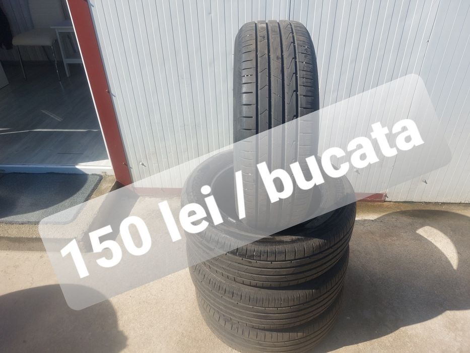 150 lei bucata! Set anvelope de vara 215 60 r17 Hankook Ventus dot 2024 ! 7 mm