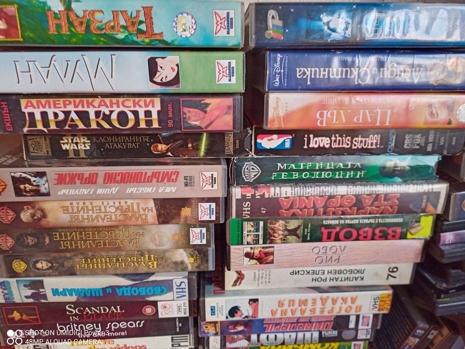 Страхотни филми,на Dvd и Видеокасети