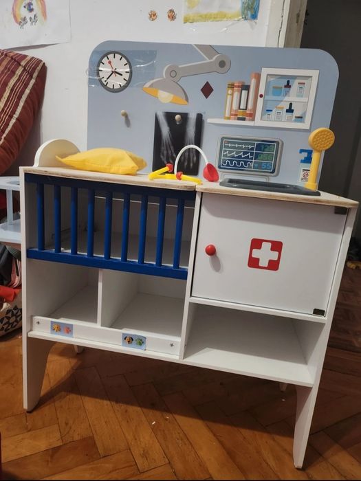 Masa de doctor din lemn