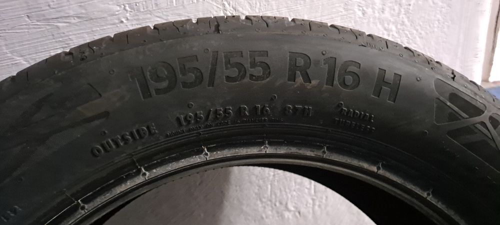 Set 4 anvelope vara Continental Ecocontact 6 195/55R16 87H