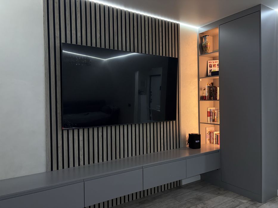 Стильная и современная ТВ-зона