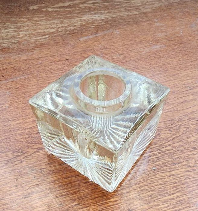 Стеклянная чернильница