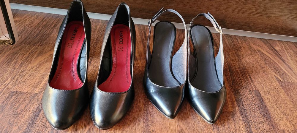 Pantofi piele, marime 38