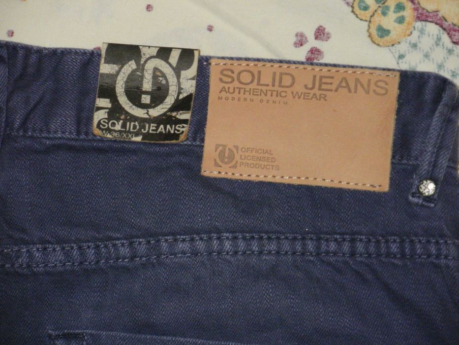SOLID JEANS и GNIOUS нови къси дънки 34-36