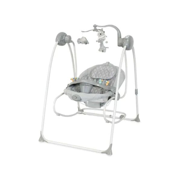LORELLI Classic Електрическа люлка-шезлонг 2в1 TANGO GREY TREES