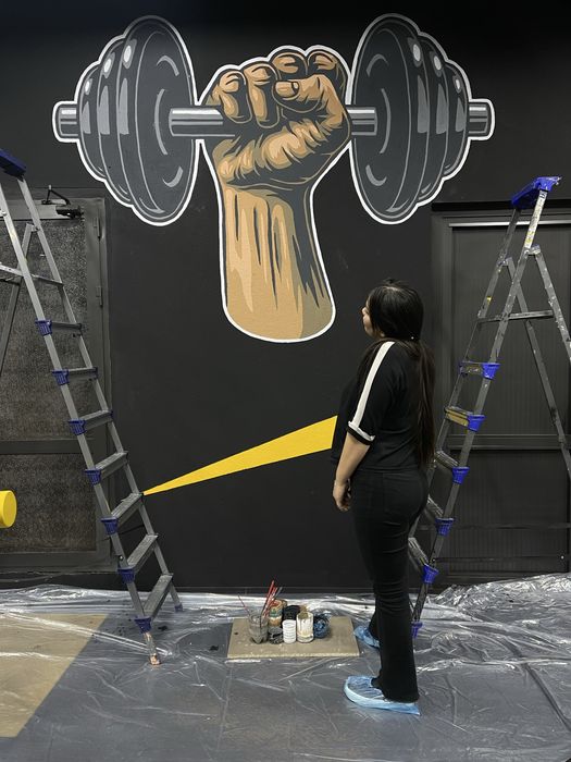 Devorga rasm chizish Роспись стен