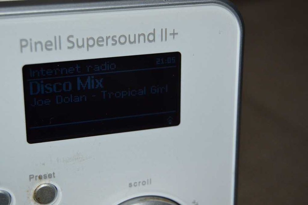Radio Internet / DAB+ / FM Pinell Supersound II+ cu Wi-Fi, Spotify - DEFECT