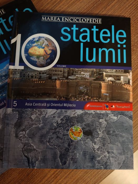 5 volume din Colecția Marea Enciclopedie Statele Lumii
