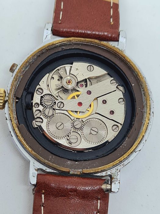 ceas SLAVA cal. 2414, 21 rubine, anii 70, stare bună, funcțional