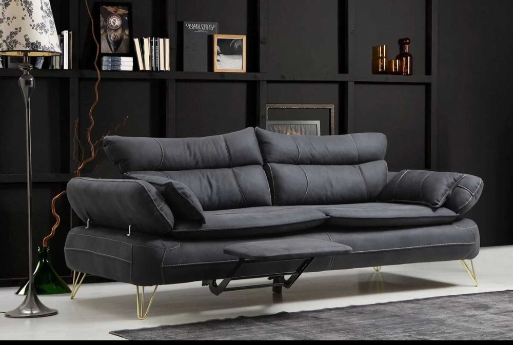 Suporturi extensibile pentru picioare – pentru canapea sau 2 scaune